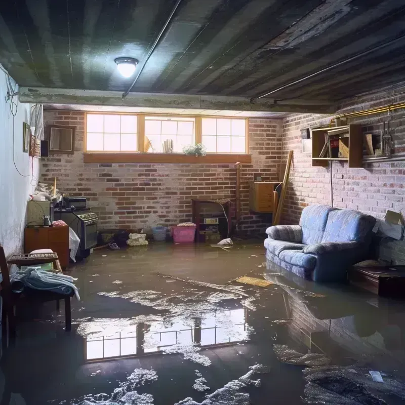 Flooded Basement Cleanup in Las Ollas, PR